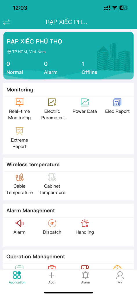 Giải pháp quản lí nhiệt độ
